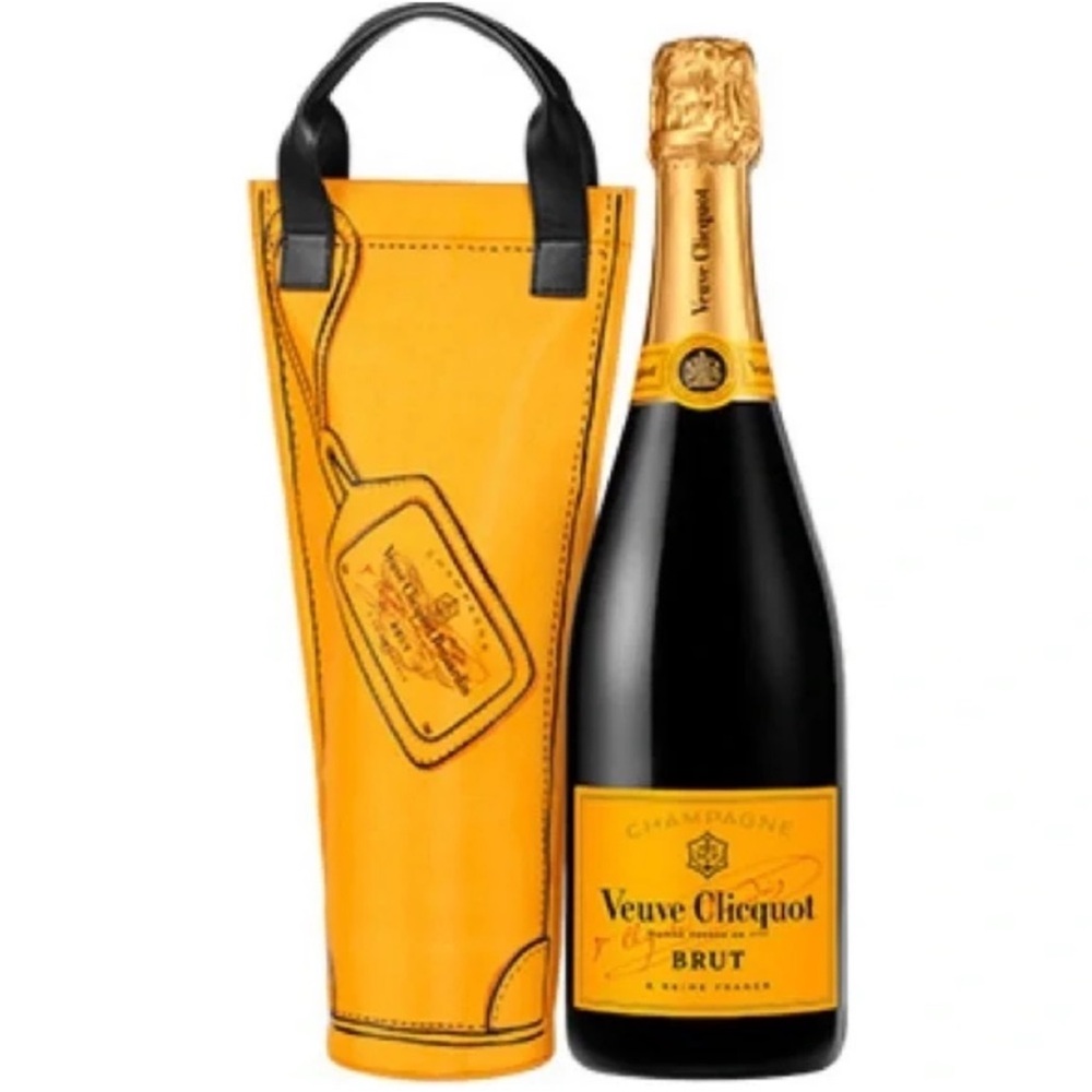 Veuve Clicquot Ponsardin Orange Bottle Bag Cover Insulated NWOT Ice Jack…